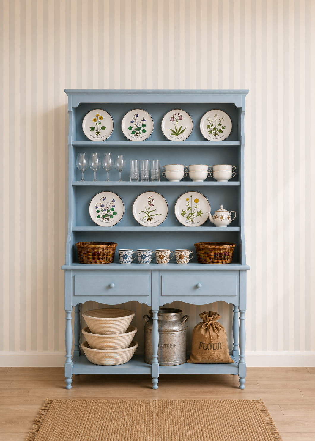 Farmhouse Kitchen Hutch