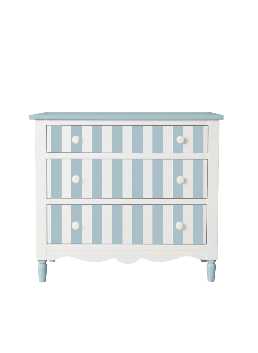 Striped Dresser