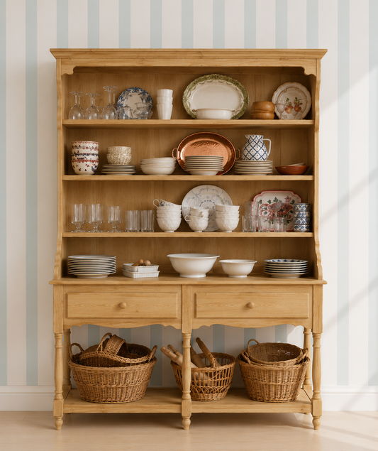 Vintage Kitchen Hutch