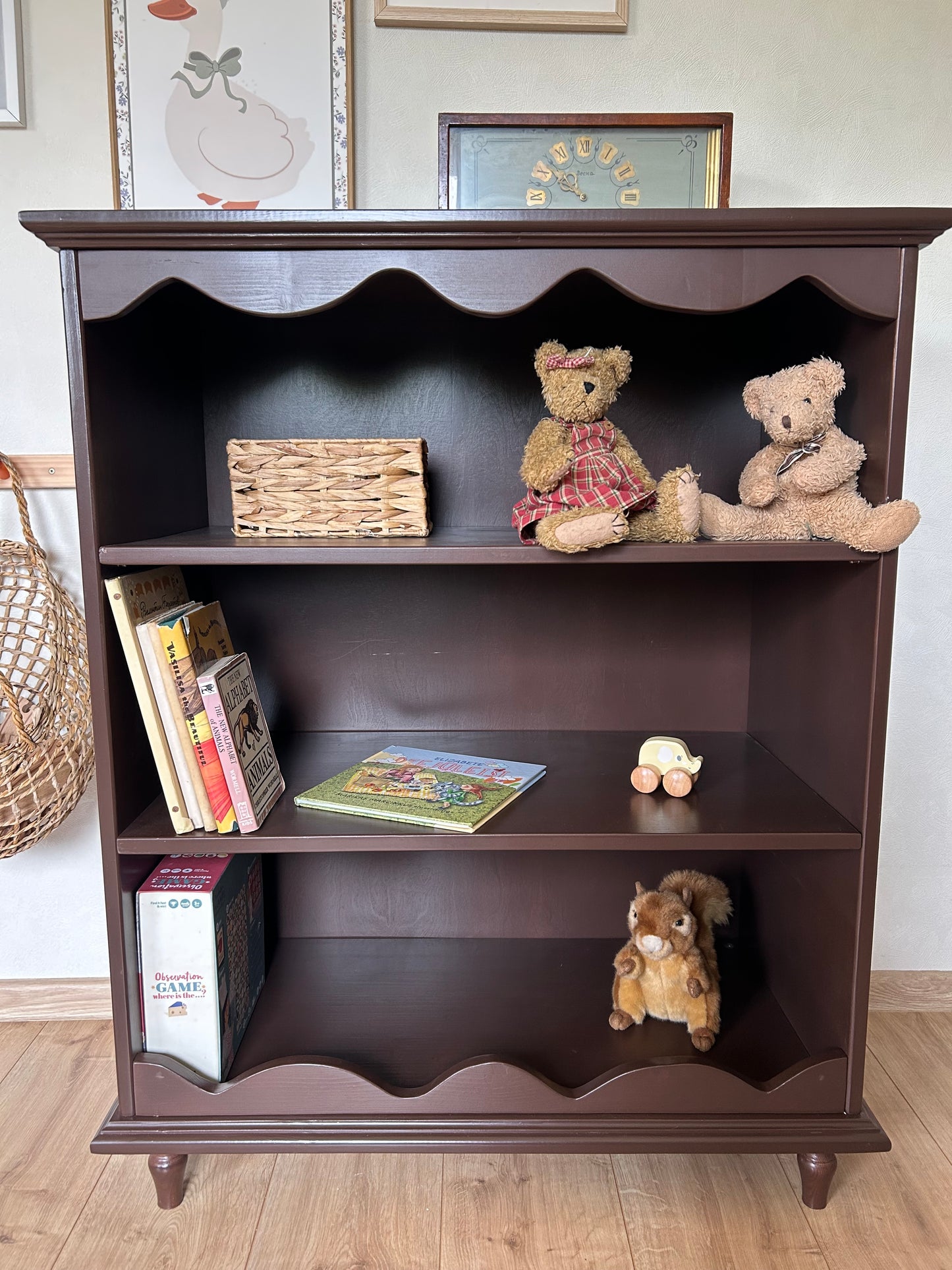 Small bookshelf Curly Kids