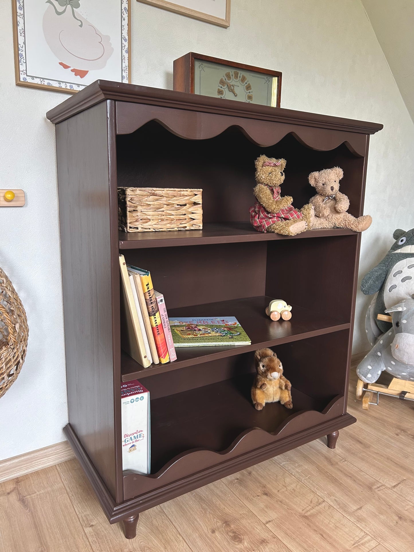 Small bookshelf Curly Kids