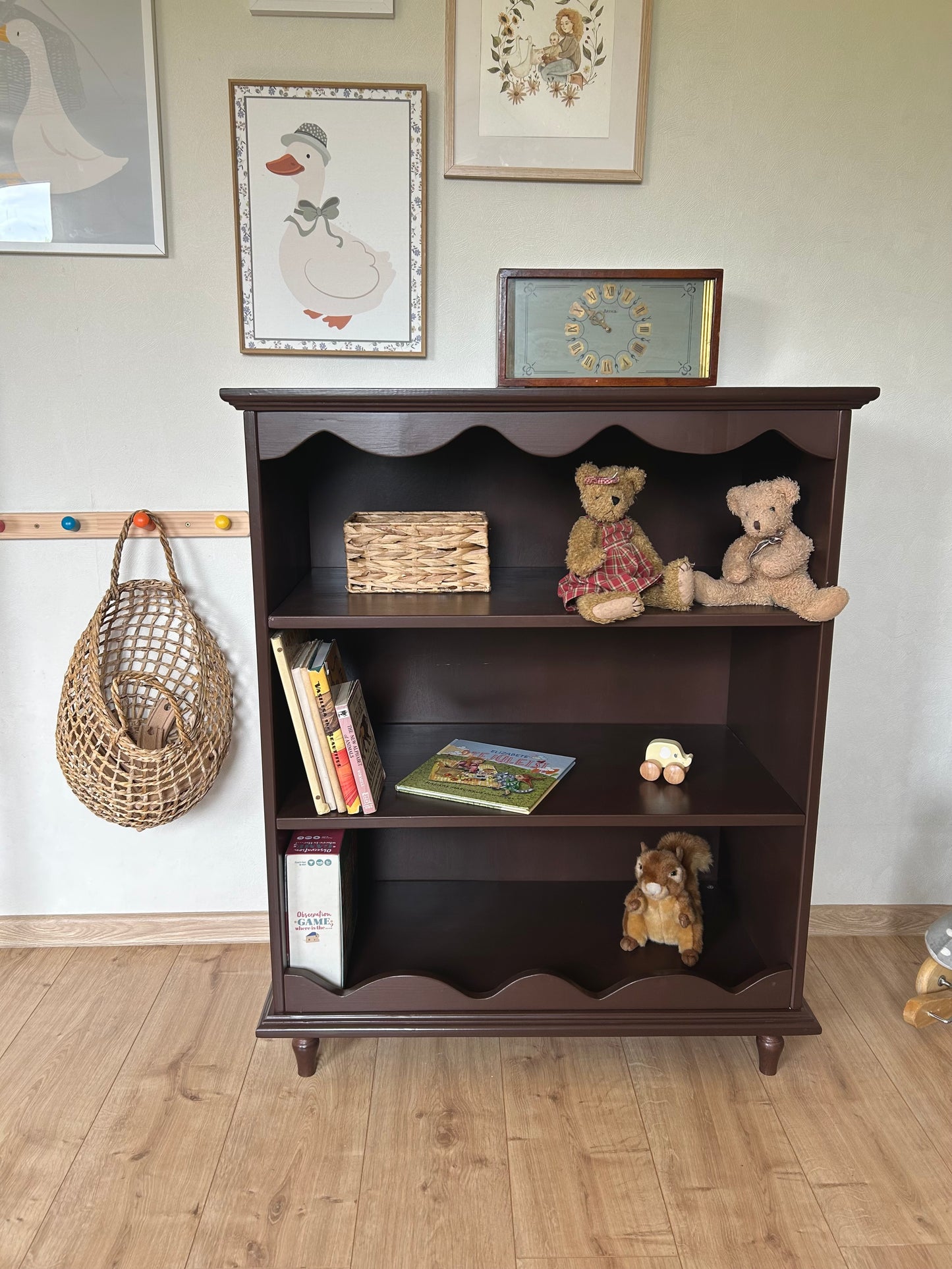 Small bookshelf Curly Kids