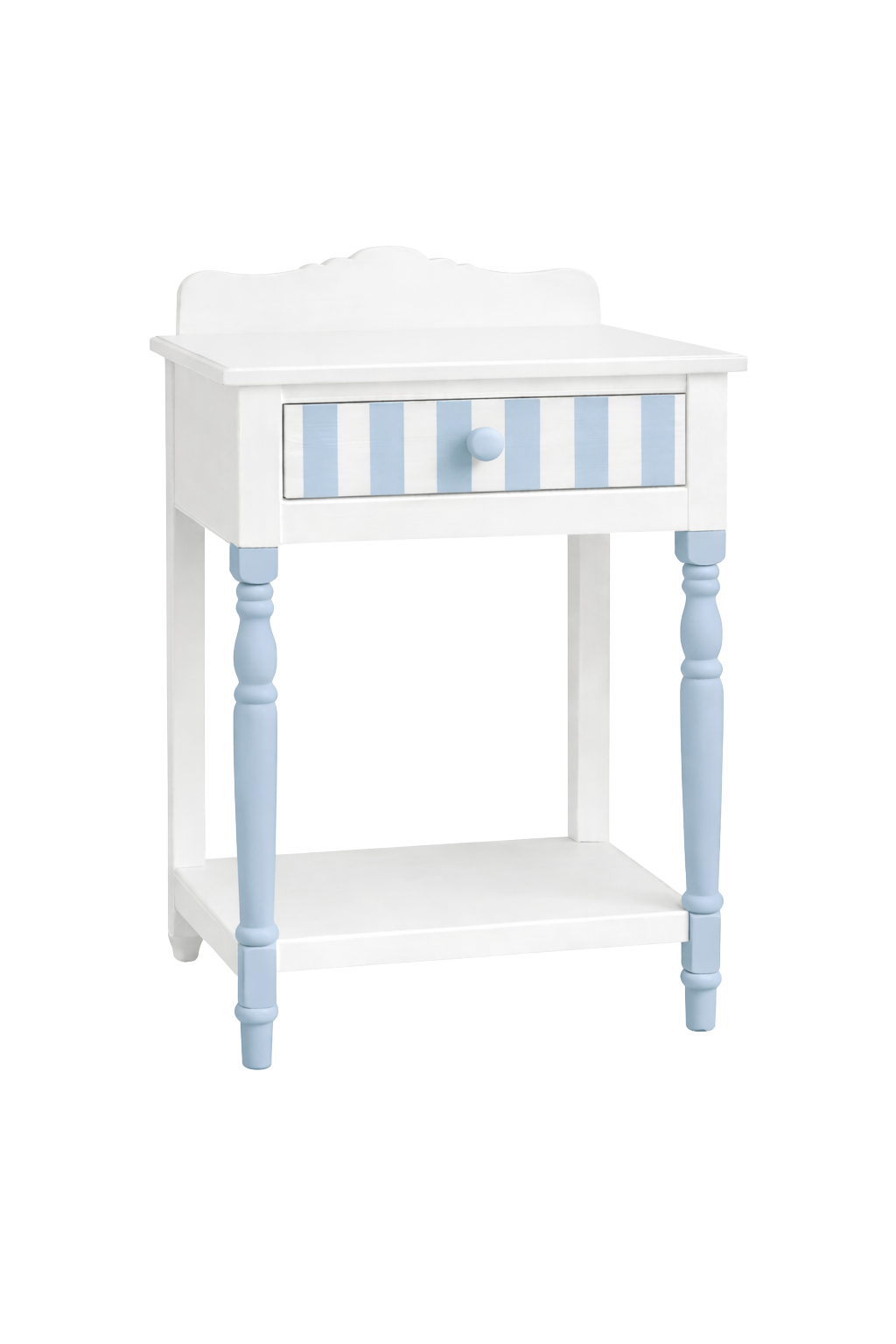 Striped Nightstand - Stepini Home