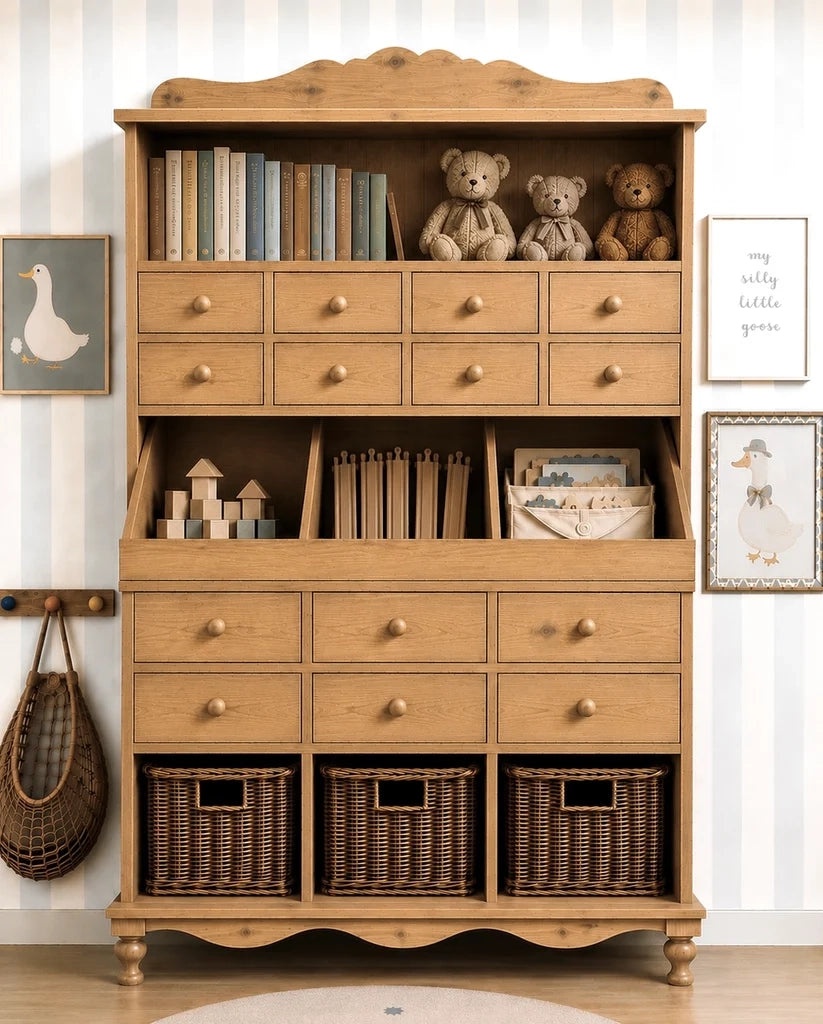 Vintage Style Storage Cabinet