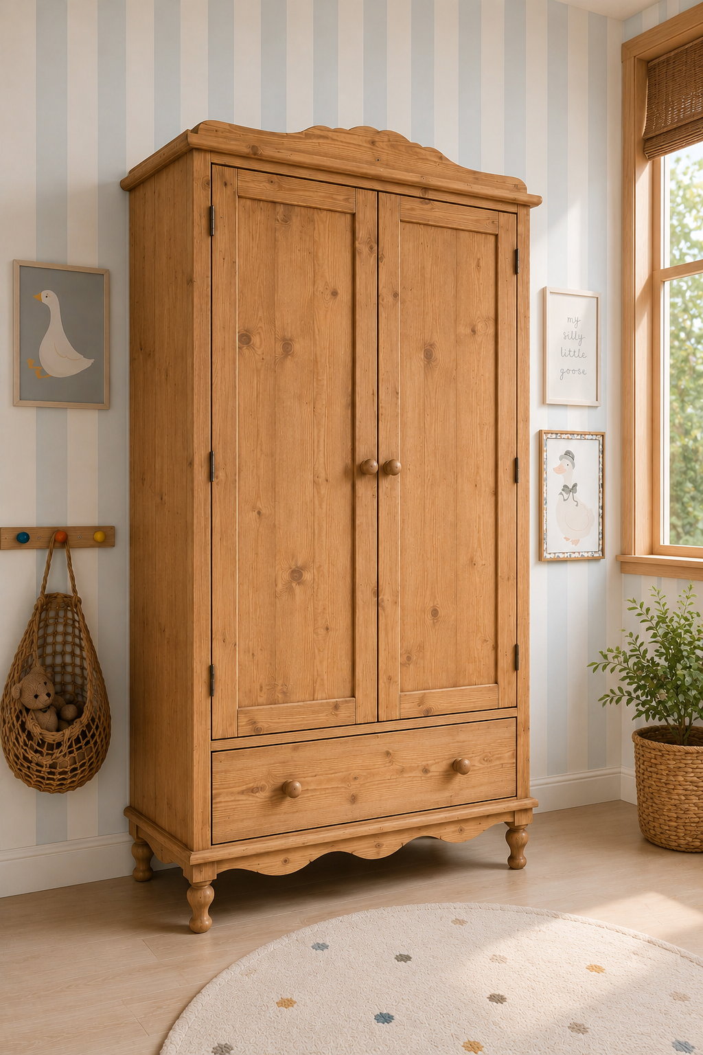 Vintage design wardrobe