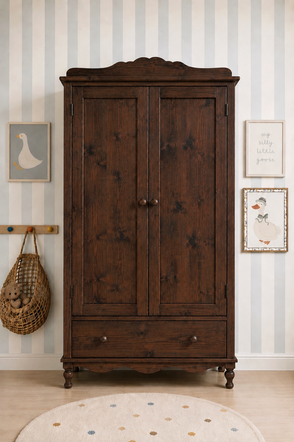 Vintage design wardrobe