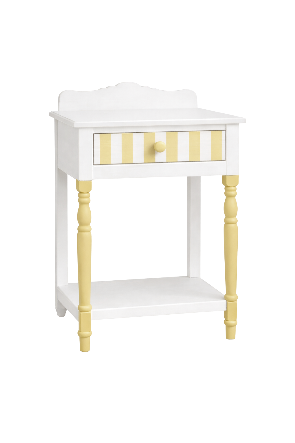 Striped Nightstand - Stepini Home
